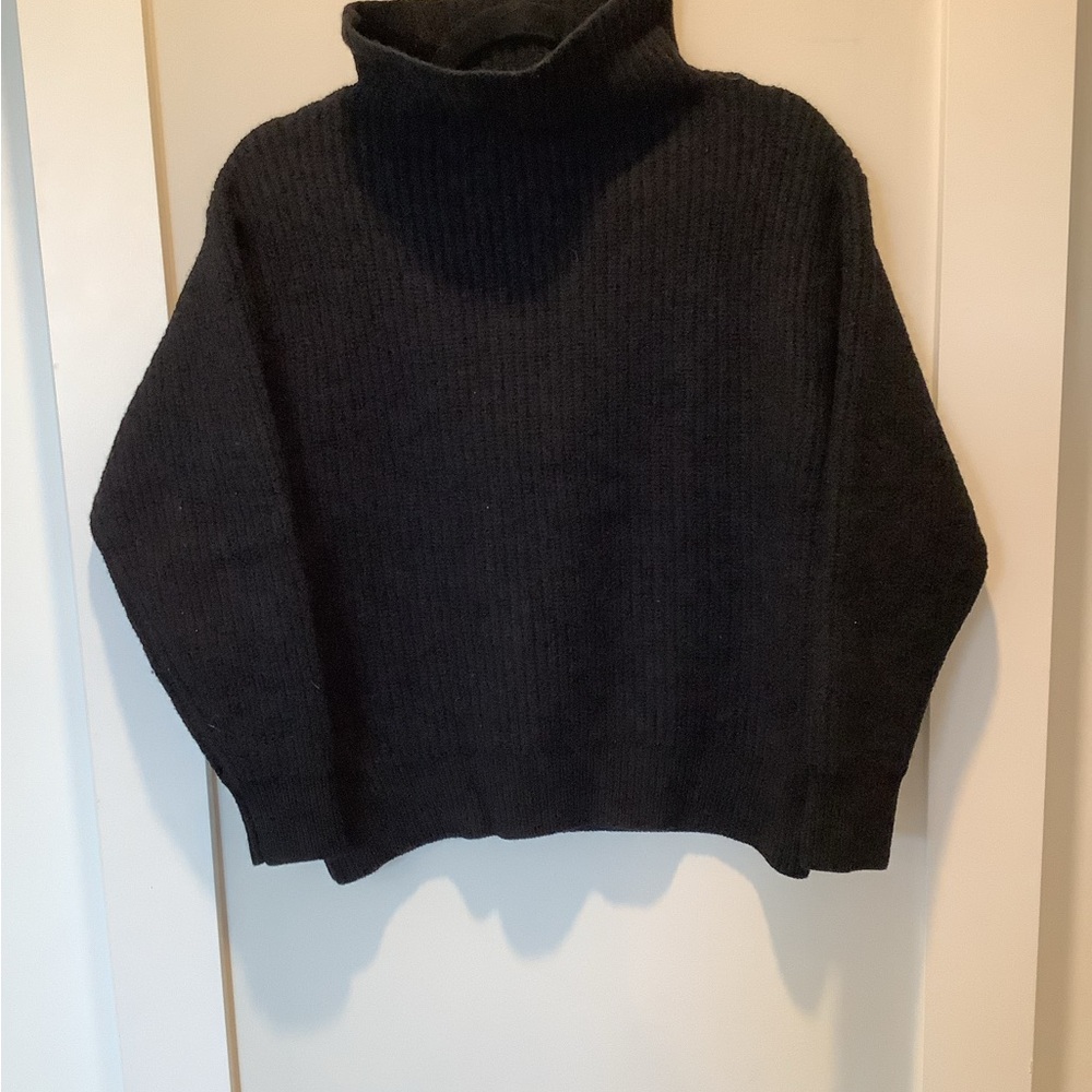 Wilfred Black Wool Knit Sweater